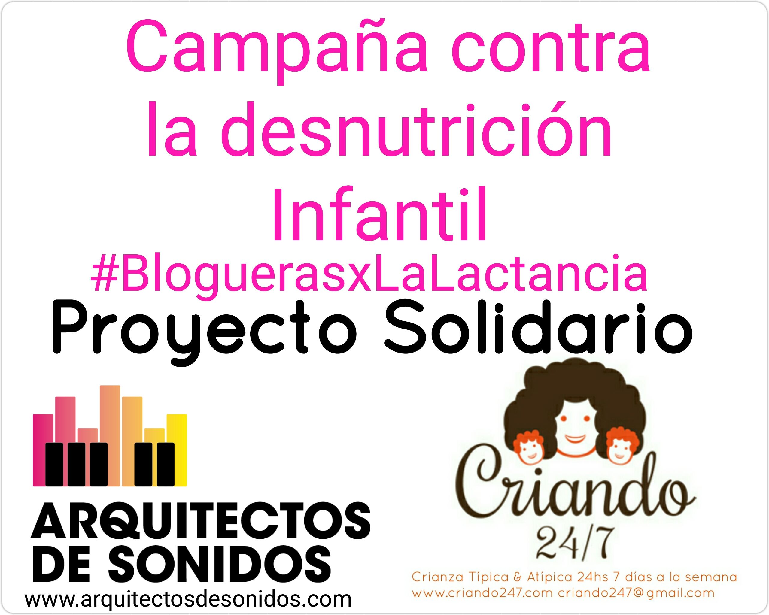 Proy Solidario AdS Criando247 Bloguerasxlalactancia