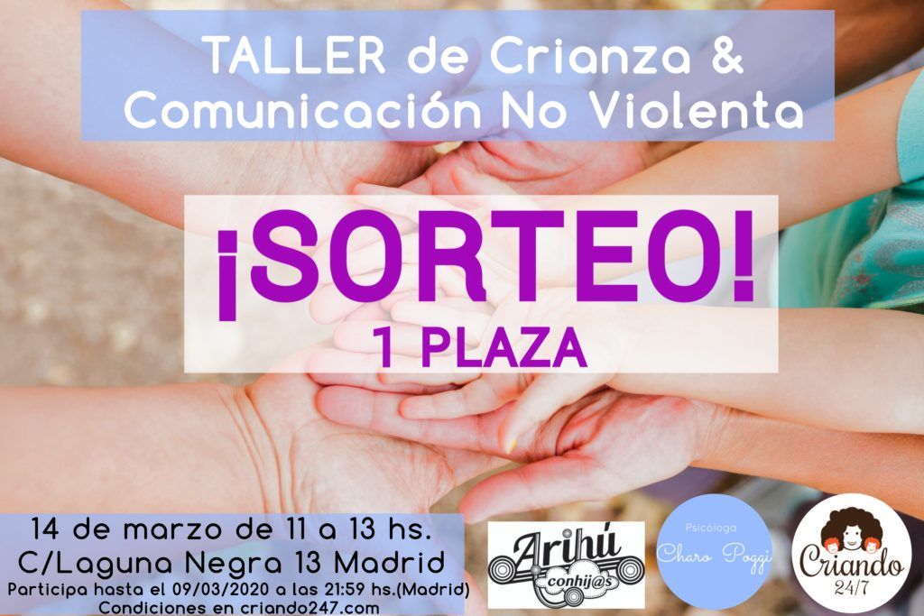 ¡SORTEO! 1 plaza para el Taller de Crianza & CNV