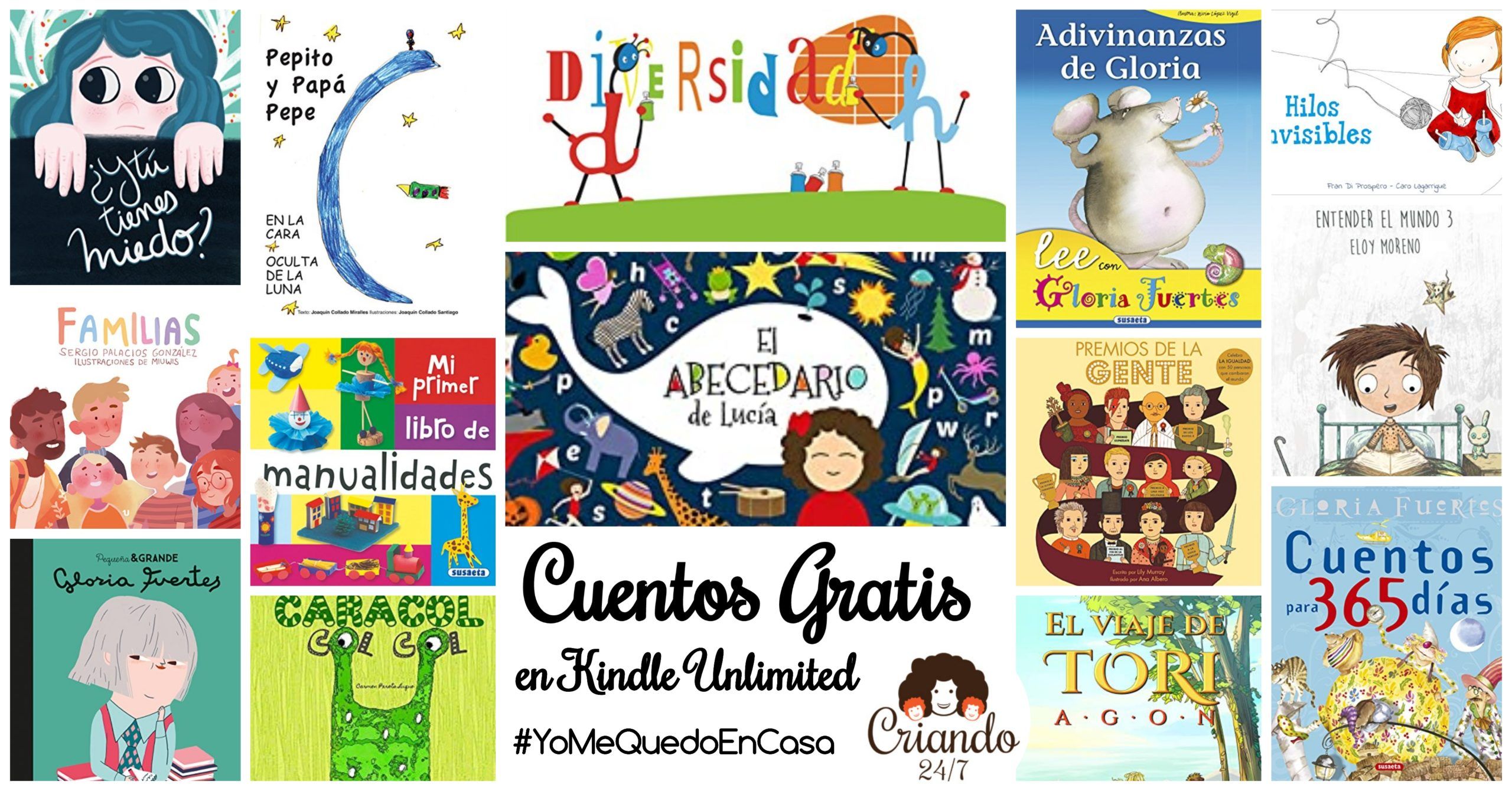 Cuentos GRATIS en Kindle Unlimited #YoMeQuedoEnCasa | CRIANDO 24/7