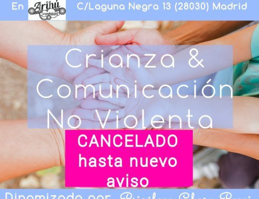 cancelado taller 14 de marzo de crianza y comunicacion no violenta
