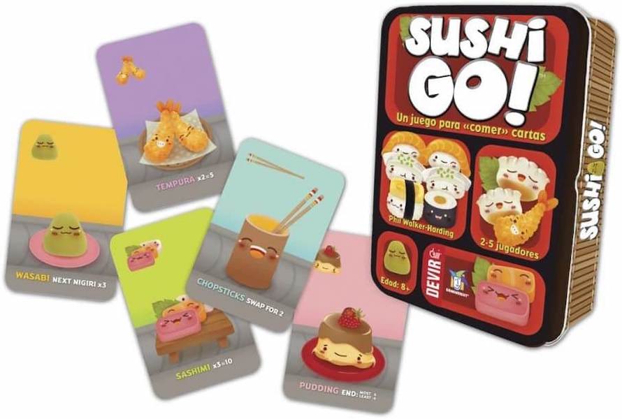 juego de mesa Sushi Go de Devir