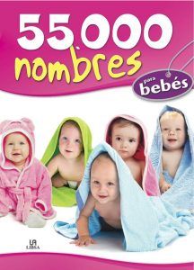 portada del libro 55.000 nombres para bebés