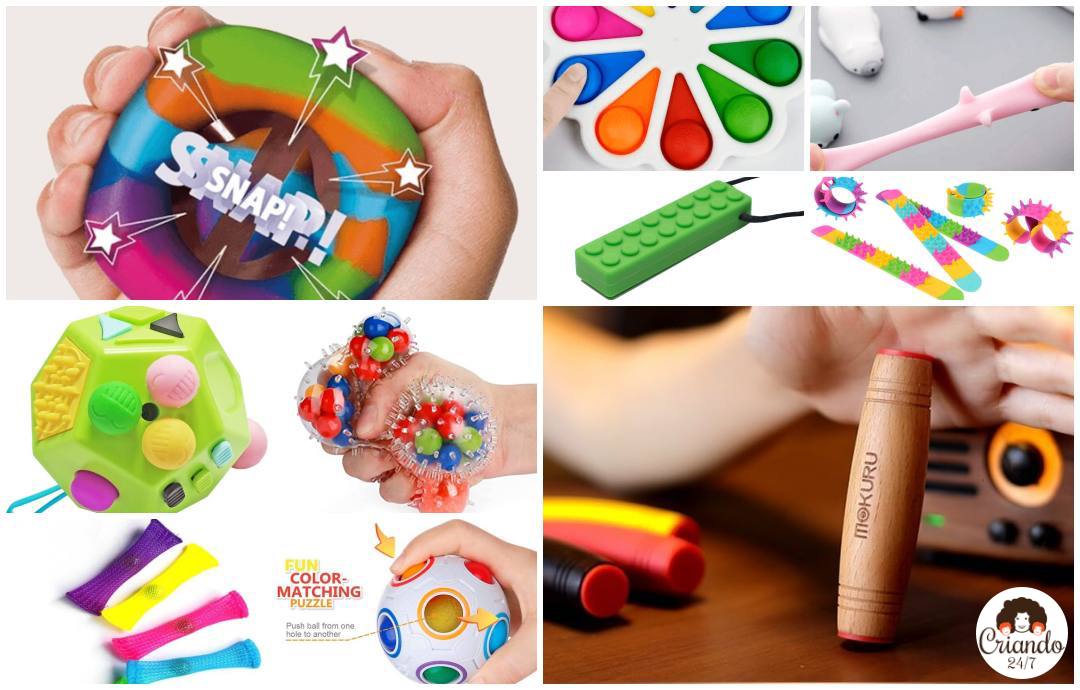 Tortuga sensorial Toys-intranquilo estrés sensorial autismo necesita ADHD especial GIF X4M1 