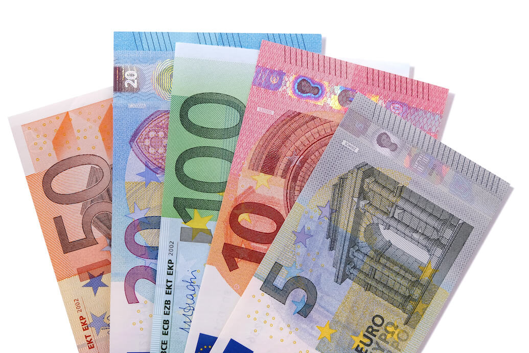 foto de billetes de euros